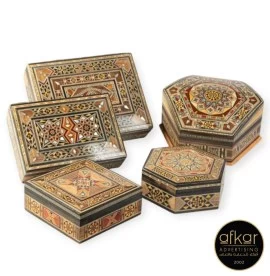 صناديق دمشقية : صناديق دمشقية :