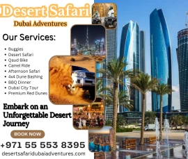 Dubai Desert Safai Adventures | +971555538395