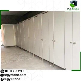 قواطيع وابواب حمامات والواح من الكومباكت (فرنسي -ه