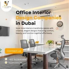 Top Office Interior Design Companies in Dubai