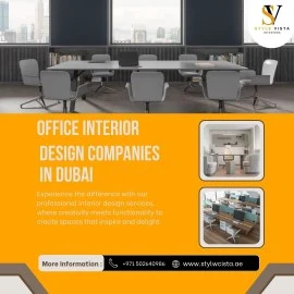Top Office Interior Design Companies in Dubai