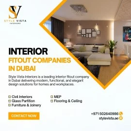 Top Interior Fitout Company in Dubai